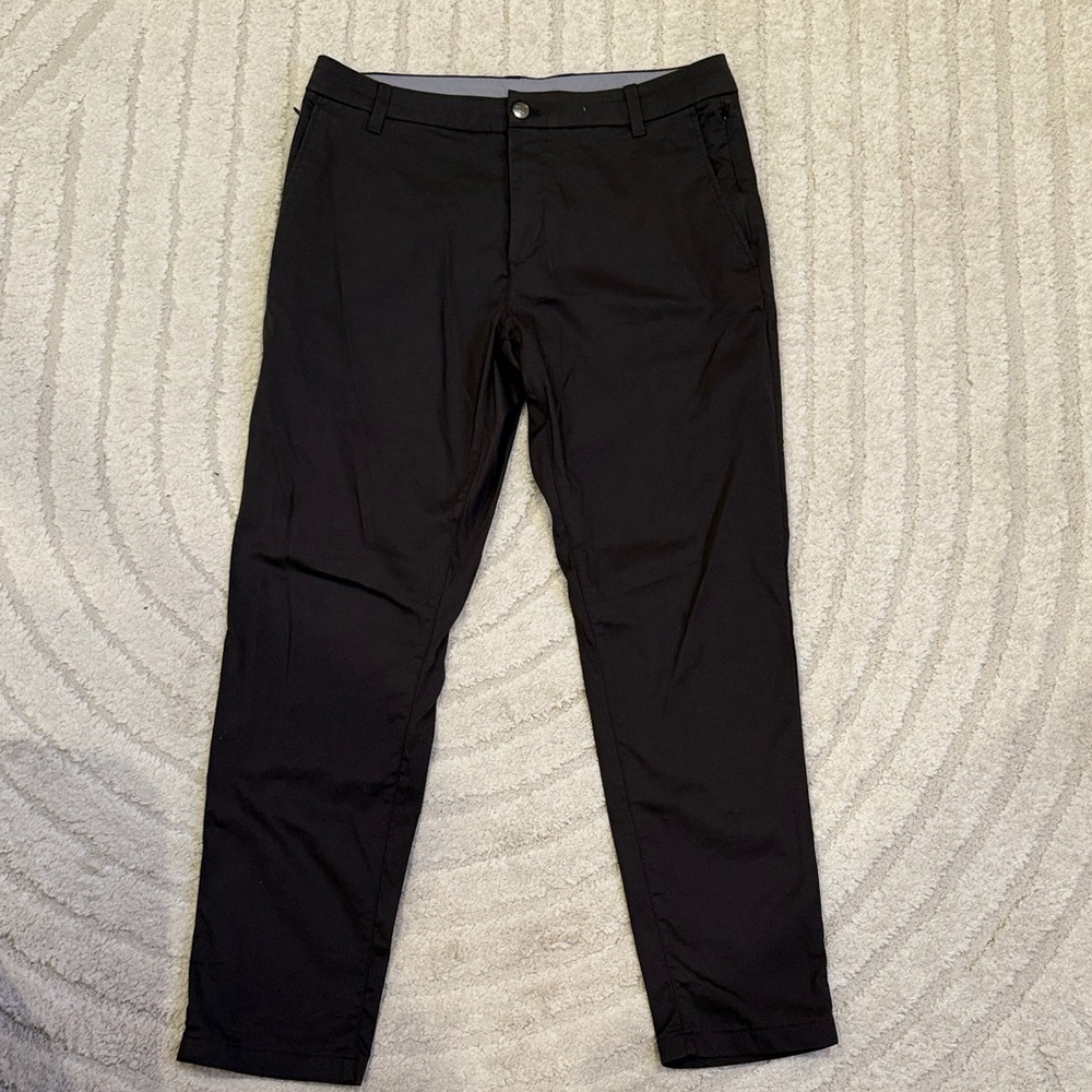 Birddogs Dark Grey Performance Pants 34x30 Men’s Athletic Stretch Dress Pants